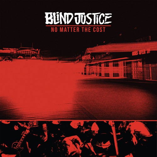 BLIND JUSTICE ´No Matter The Cost´ Cover Artwork