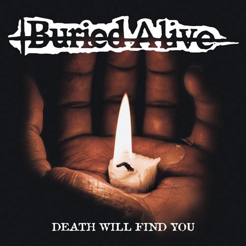 BURIED ALIVE ´Death Will Find You´ Cover Artwork