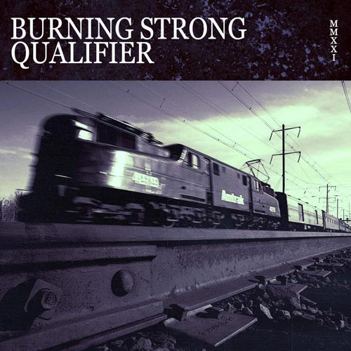 BURNING STRONG & QUALIFIER ´Split´ Cover Artwork