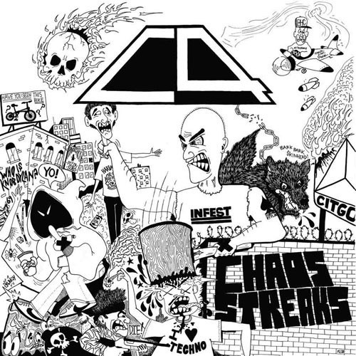 C4 ´Chaos Streaks´ Album Cover
