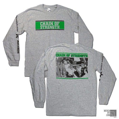 CHAIN OF STRENGTH ´The One Thing That Still Holds True´ - Sports Grey Longsleeve