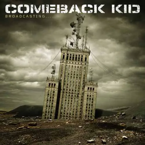 COMEBACK KID ´Broadcasting´ Album Cover Artwork