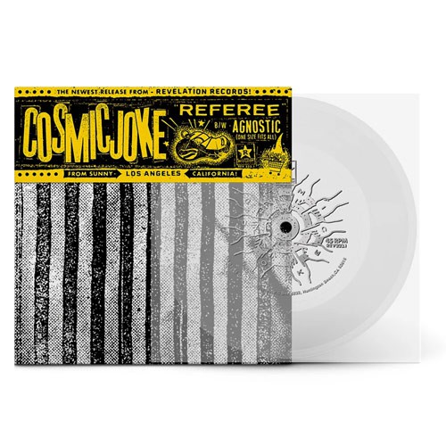 COSMIC JOKE – Referee b/w Agnostic (Clear Flexi) [7"]
