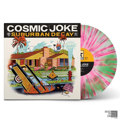 COSMIC JOKE – Suburban Decay (Lawn Flamingo Vinyl)