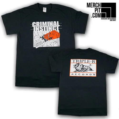 CRIMINAL INSTINCT ´Sweet Dreams´ - Black T-Shirt