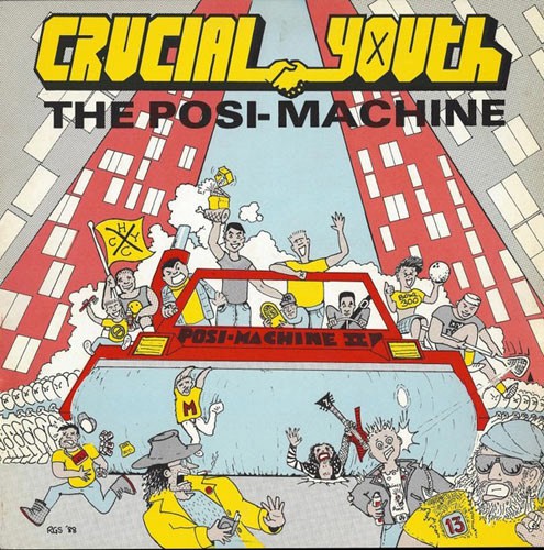 CRUCIAL YOUTH ´Posi-Machine´ Cover Artwork
