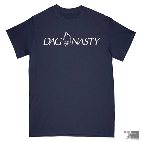 DAG NASTY ´Flame´ - Navy Blue T-Shirt - Front