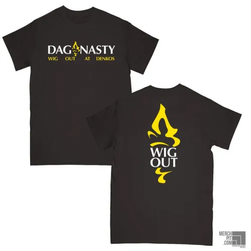 DAG NASTY ´Wig Out At Denkos´ - Black T-Shirt