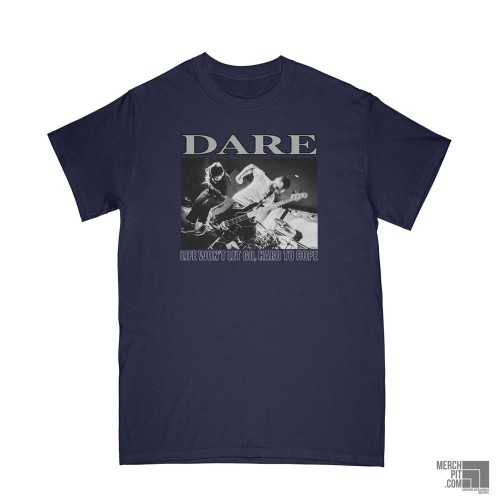 DARE ´Hard To Cope´ - Navy Blue T-Shirt
