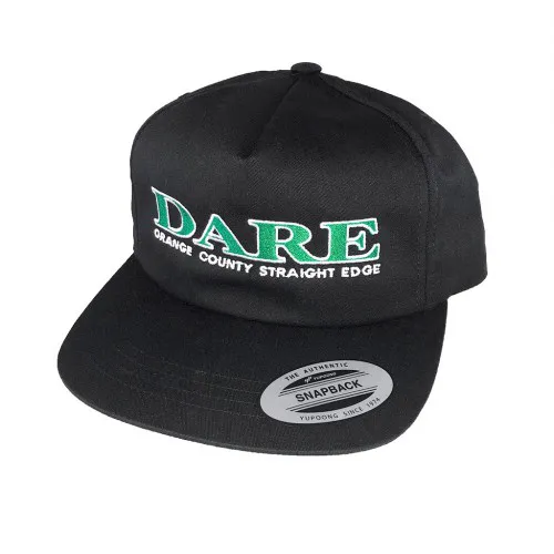 DARE ´Orange County Straight Edge´ - Snapback Hat