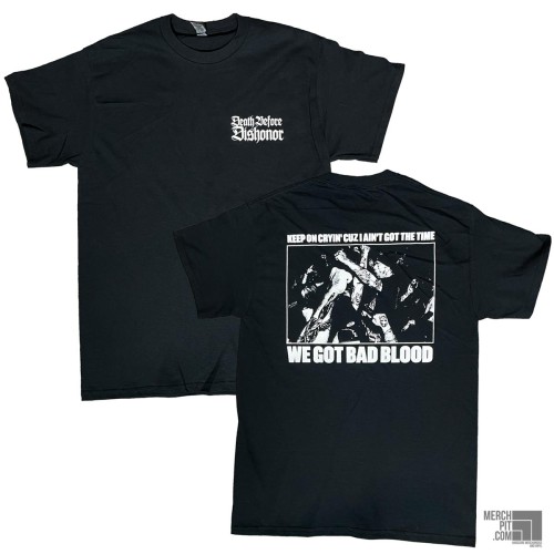 DEATH BEFORE DISHONOR ´Bad Blood´ - Black T-Shirt