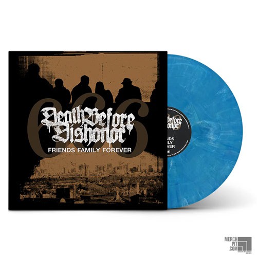 DEATH BEFORE DISHONOR – Friends. Family. Forever (Blue Marble Vinyl)