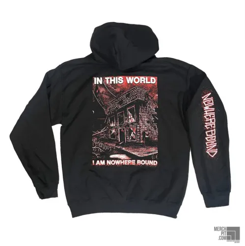 DEATH BEFORE DISHONOR ´Nowhere Bound´ Black Hoodie - Back