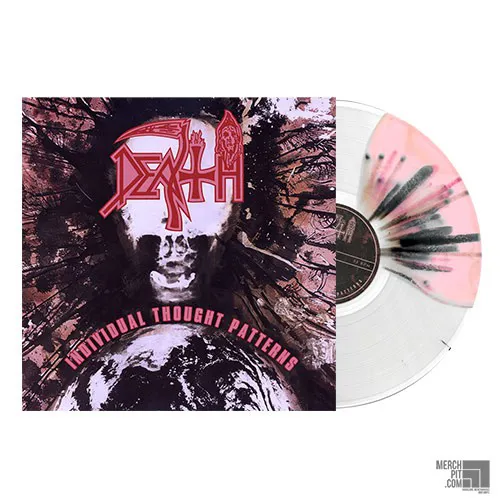 DEATH ´Individual Thought Patterns´ Custom Butterfly with Splatter Vinyl