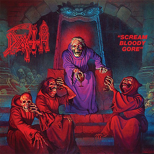 DEATH ´Scream Bloody Gore´ Cover Artwork