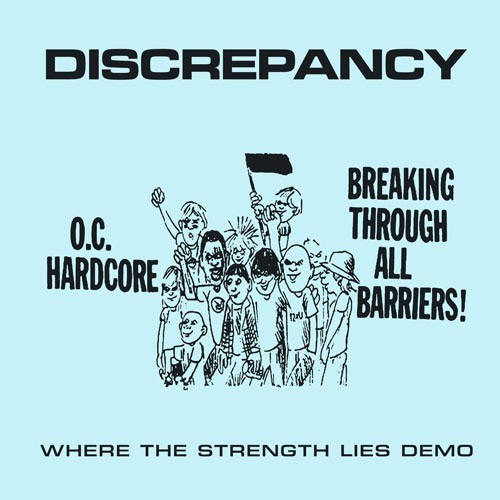 DISCREPANCY ´Where The Strength Lies Demo´ Album Cover