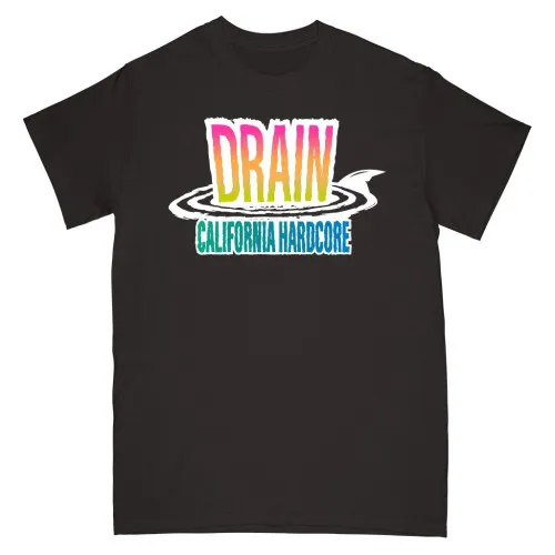 DRAIN ´California Hardcore´ - Black T-Shirt