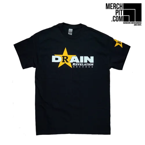 DRAIN ´Rev´ - Black T-Shirt