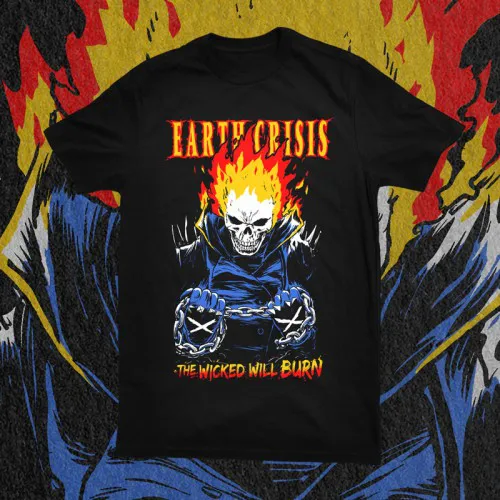EARTH CRISIS ´The Wicked Will Burn´ - Black T-Shirt