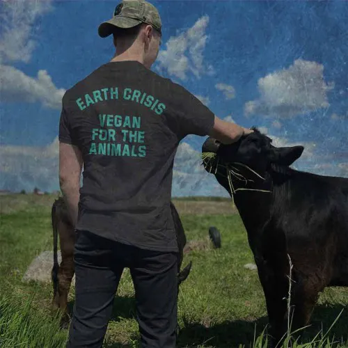 EARTH CRISIS ´Vegan For The Animals´ Cover Artwork
