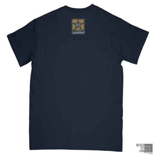 ELLIOTT ´False Cathedrals´ - Navy Blue T-Shirt Back