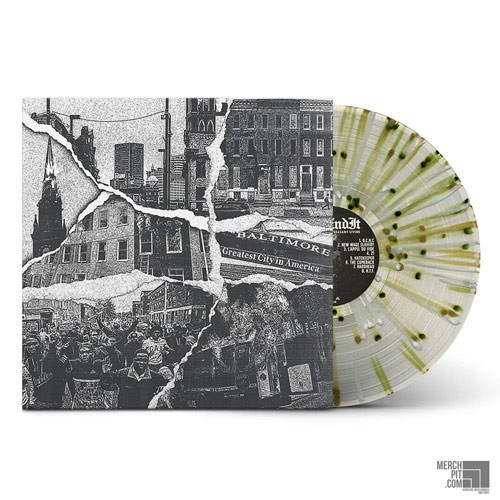 END IT ´Unpleasant Living´ Clear w/ Brown, Gold & White Splatter