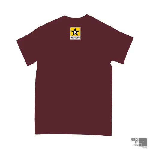 FARSIDE ´Logo´ - Maroon T-Shirt Back