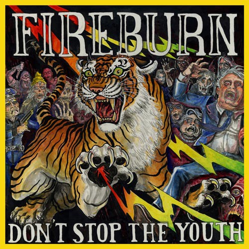 FIREBURN ´Don't Stop The Youth´ Cover Artwork
