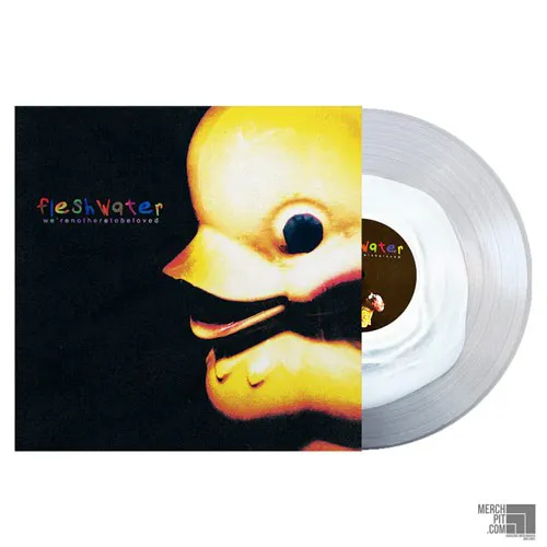 FLESHWATER ´We're Not Here To Be Loved´ White in Clear Vinyl