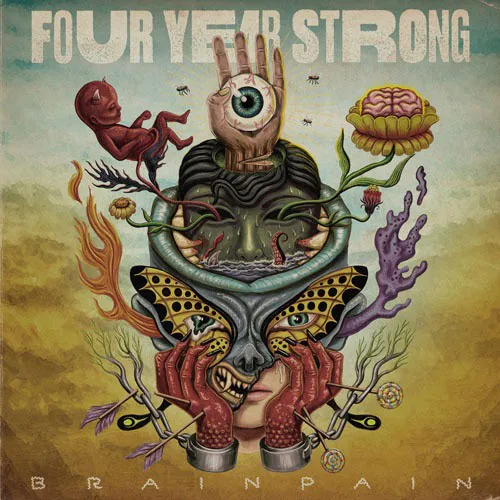 FOUR YEAR STRONG ´Brain Pain ´ Album Cover Artwork