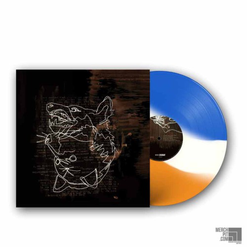 FROM AUTUMN TO ASHES ´Holding A Wolf By The Ears´ Blue, Orange, & White Tri Stripe Vinyl