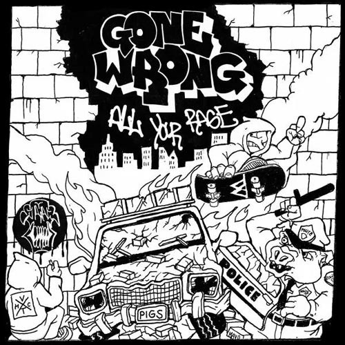 GONE WRONG ´All Your Rage´ Cover Artwork