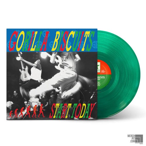 GORILLA BISCUITS ´Start Today´ Translucent Green Vinyl
