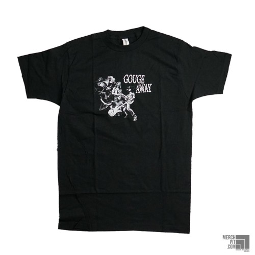 GOUGE AWAY ´Live Logo´ - Black T-Shirt