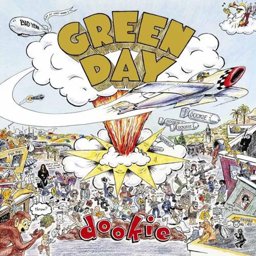 GREEN DAY ´Dookie´ Album Cover Art