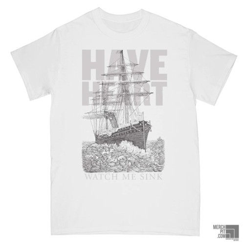 HAVE HEART ´Watch Me Sink´ - White T-Shirt