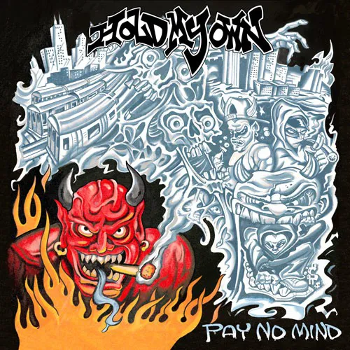 HOLD MY OWN – Pay No Mind Albumcover (Front)