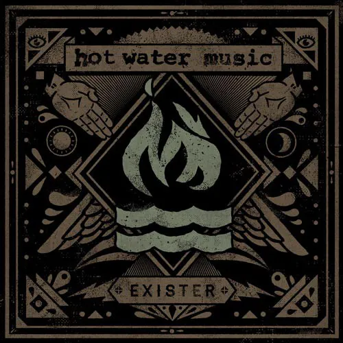 HOT WATER MUSIC ´Exister´ Cover Artwork
