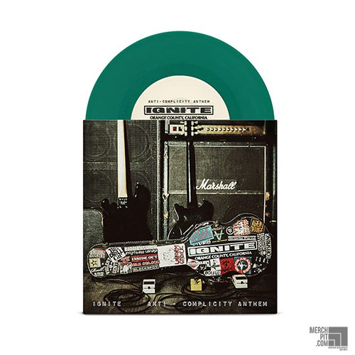 IGNITE ´Anti Complicity Anthem b/w Turn XXI´ Green Vinyl