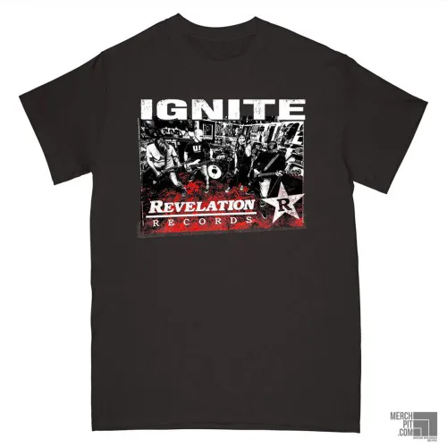IGNITE ´Anti-Complicity Anthem´ - Black T-Shirt - Front