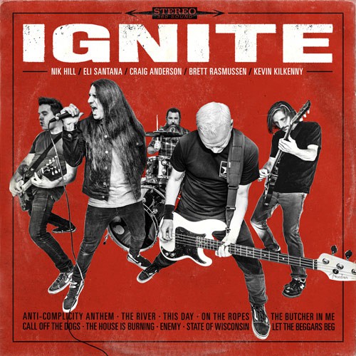 IGNITE ´Self-Titled´ Cover Artwork