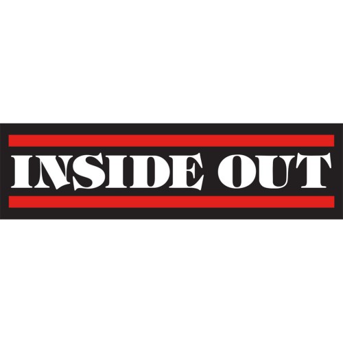 INSIDE OUT ´Red Logo´ - Sticker
