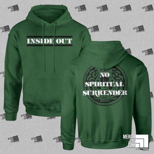 INSIDE OUT ´No Spiritual Surrender´ - Green Hoodie