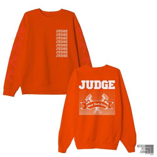 JUDGE ´New York Crew´ - Orange Crewneck