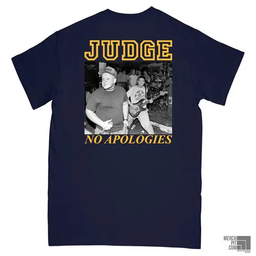 JUDGE ´No Apologies´ - Navy Blue T-Shirt