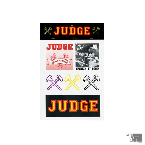 JUDGE ´Sticker Pack´ - Sticker