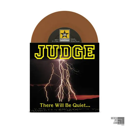 JUDGE ´There Will Be Quiet´ Brown Vinyl 7"