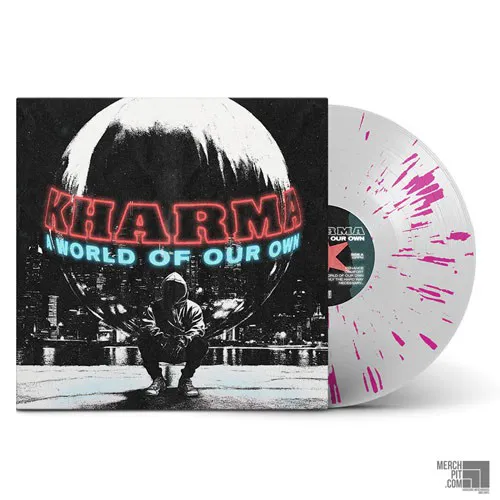 KHARMA ´A World Of Our Own´ Ultra Clear With Purple Splatter