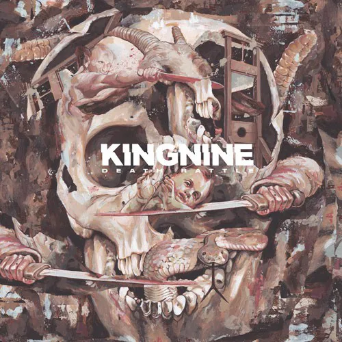 KING NINE ´Death Rattle´ Cover Artwork