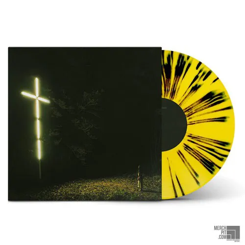 KNOCKED LOOSE ´You Won't Go Before You're Supposed To´ Yellow with Black Splatter Vinyl